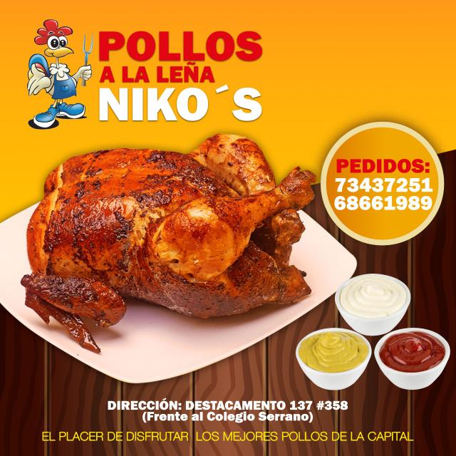 NIKO´S POLLOS A LA LEÑA