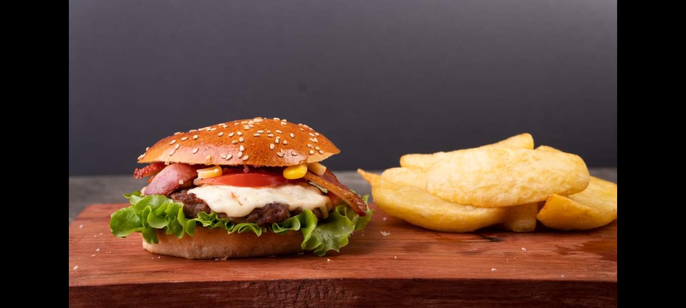 Hamburguesa con tocino
